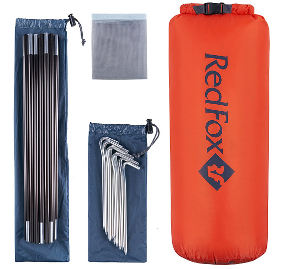 Палатка Red Fox Fox Explorer V2 Оранжевый - Фото 17 большая