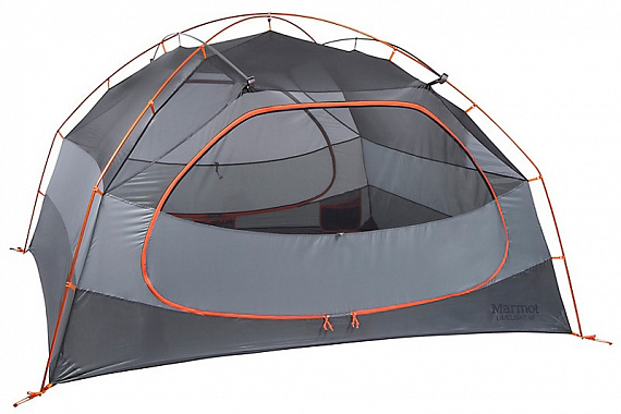 Палатка Marmot Limelight 4P Cinder/Rusted Orange - Фото 3 большая