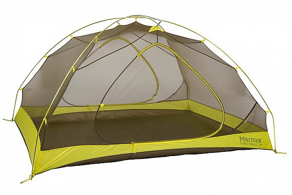 Палатка Marmot Tungsten UL 3P Dark Citron/Citronelle - Фото 2 большая