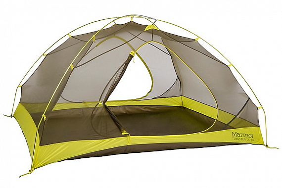 Палатка Marmot Tungsten UL 3P Dark Citron/Citronelle - Фото 3 большая