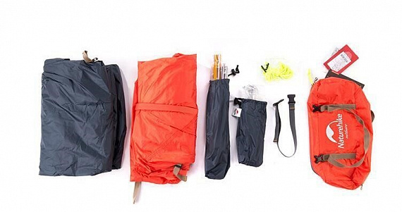 Палатка Naturehike Cycling Ultralight 1 210T - Фото 5 большая