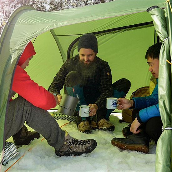 Палатка Naturehike Opalus 3 Green - Фото 6 большая