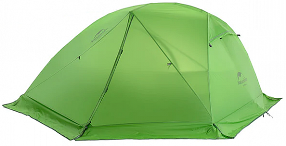 Палатка Naturehike Star-River 2 20D Snow Skirt Green - Фото 1 большая