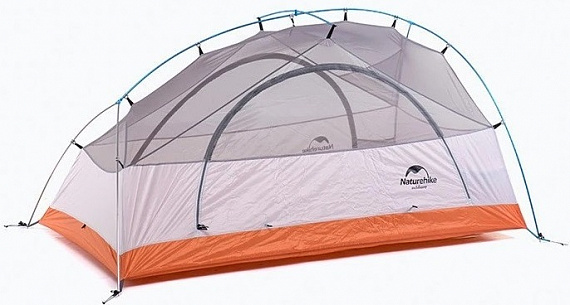 Палатка Naturehike Star-River 2 210T Orange - Фото 3 большая