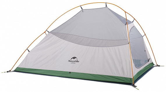Палатка Naturehike Cloud Up 2 210T Green - Фото 5 большая