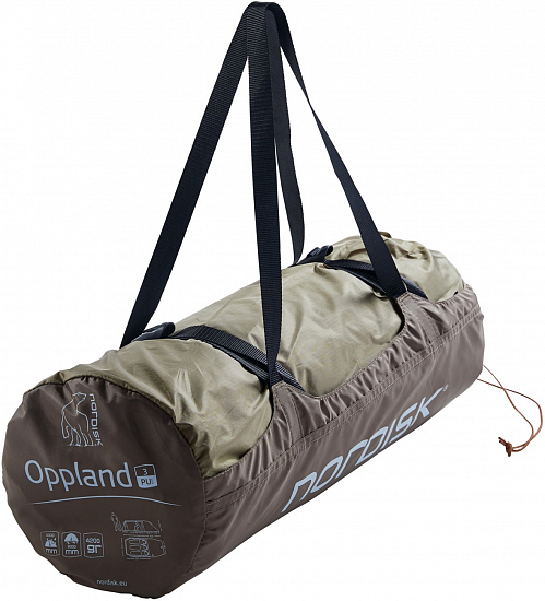 Палатка Nordisk Oppland 3 PU Dark Olive - Фото 12 большая