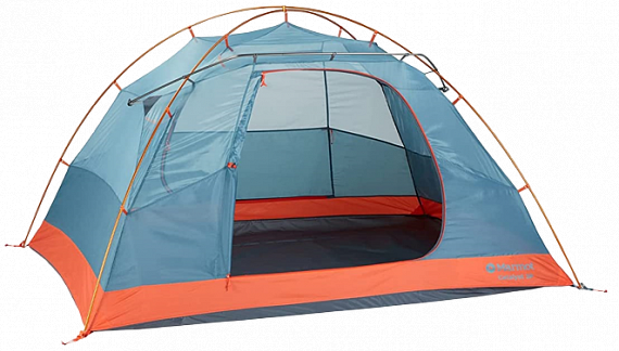Палатка Marmot Catalyst 3P Red Sun/Cascade Blue - Фото 5 большая