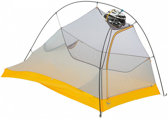 Палатка Big Agnes Fly Creek HV UL 1 Bikepack Gray/Gold - Фото 3 большая