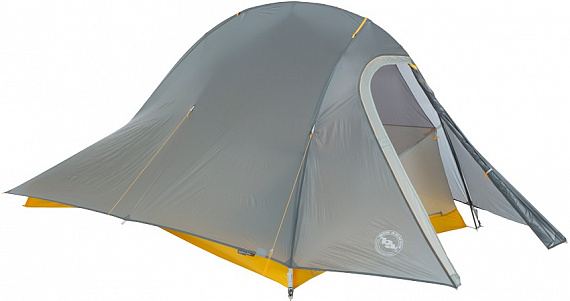 Палатка Big Agnes Fly Creek HV UL 2 Bikepack Gray/Gold - Фото 2 большая