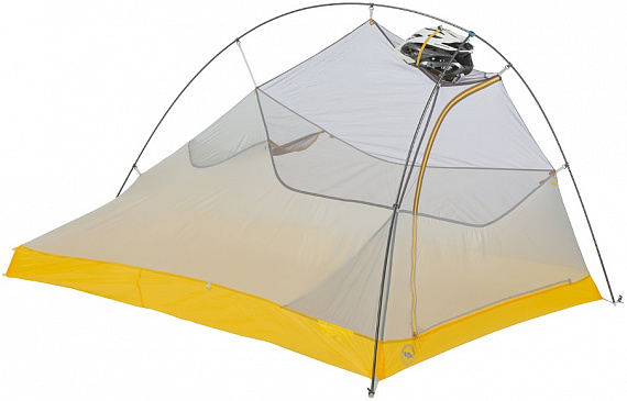 Палатка Big Agnes Fly Creek HV UL 2 Bikepack Gray/Gold - Фото 6 большая