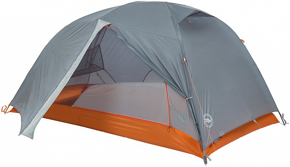 Палатка Big Agnes Copper Spur HV UL 2 Bikepack Gray/Orange - Фото 1 большая
