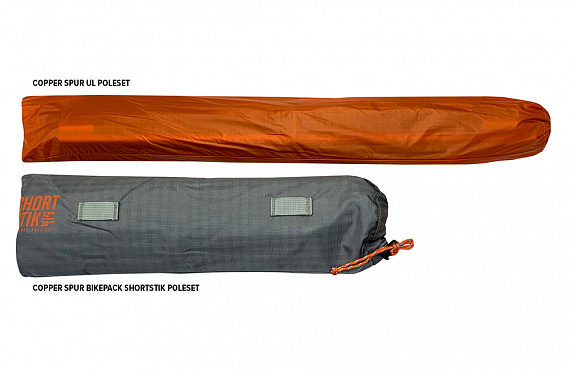 Палатка Big Agnes Copper Spur HV UL 2 Bikepack Gray/Orange - Фото 7 большая
