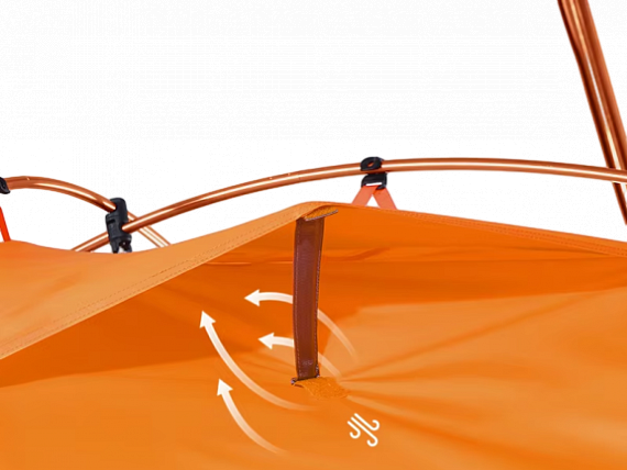 Палатка Kailas Gobi II Orange - Фото 4 большая