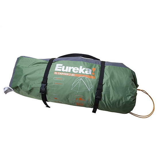 Палатка Eureka EL Capitan 3 Air Control Piquant Green/Charcoal - Фото 9 большая