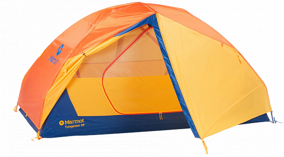 Палатка Marmot Tungsten 3P Solar/Red Sun - Фото 3 большая