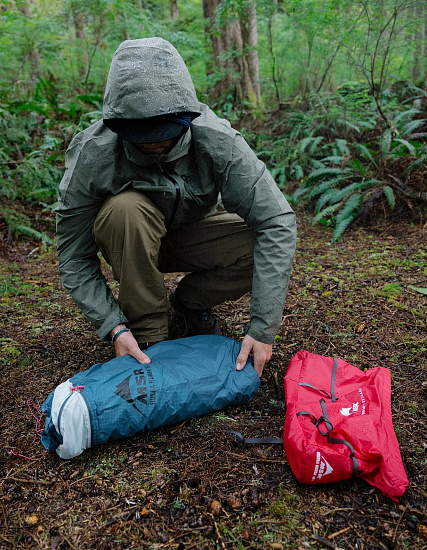 Палатка MSR Hubba Hubba HD 1 Green - Фото 15 большая