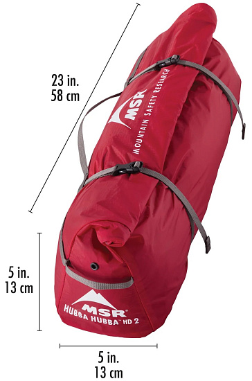 Палатка MSR Hubba Hubba HD 2 Green - Фото 11 большая