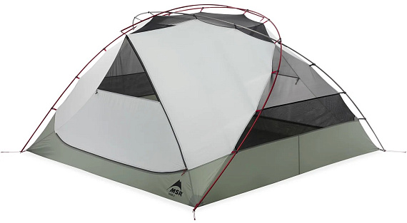 Палатка MSR Elixir 4 Green - Фото 4 большая
