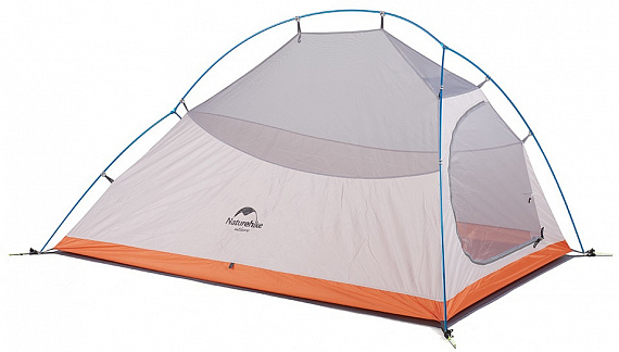 Палатка Naturehike Cloud Up 2 210T Orange - Фото 2 большая