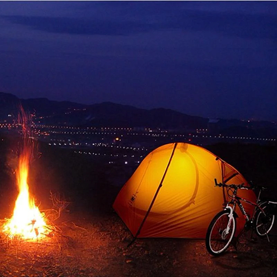 Палатка Naturehike Cycling Ultralight 1 20D Orange - Фото 7 большая
