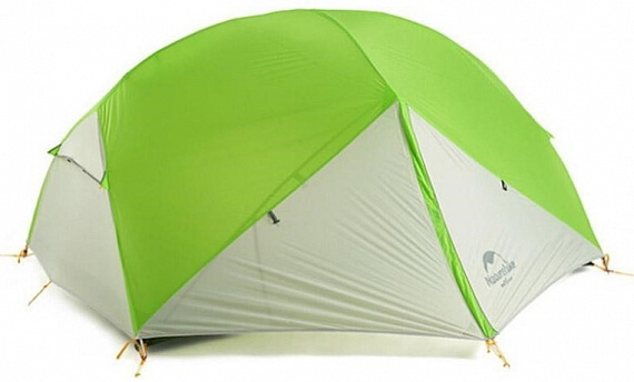 Палатка Naturehike Mongar 2 20D Green/White - Фото 1 большая
