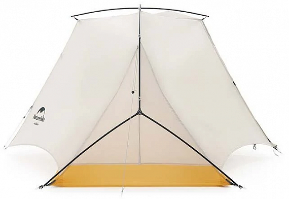 Палатка Naturehike Cloud Trace Superlight Grey/Yellow - Фото 3 большая
