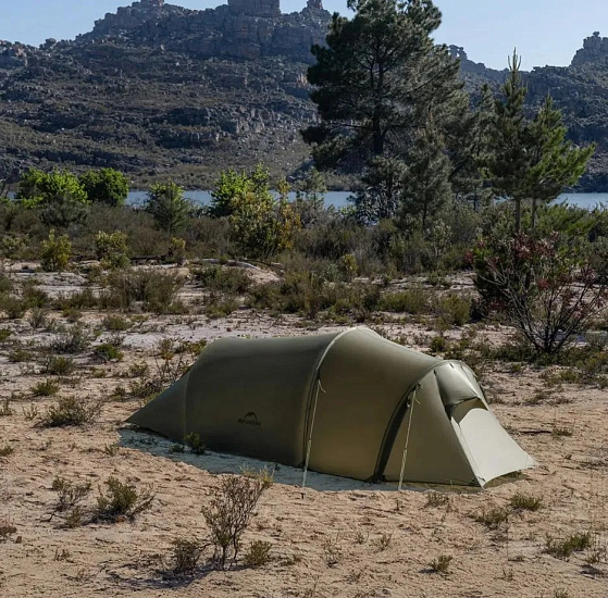 Палатка Naturehike Opalus Ultralight 3 Olive Green - Фото 2 большая