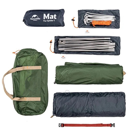 Палатка Naturehike Cycling Ultralight 1 Forest Green - Фото 4 большая