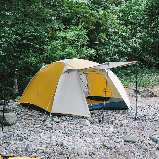 Палатка Naturehike Cloud Creek 2 Yellow Pro - Фото 2 большая