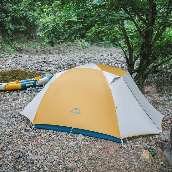Палатка Naturehike Cloud Creek 2 Yellow Pro - Фото 4 большая