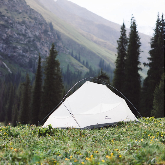 Палатка Naturehike Cloud Up Ul 2 Moon Rock Gray - Фото 11 большая
