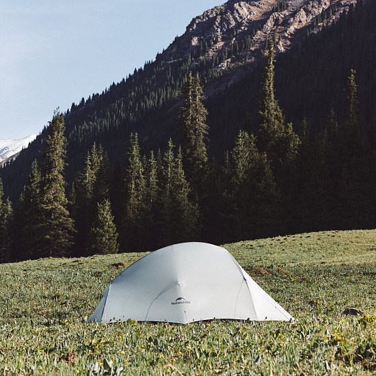 Палатка Naturehike Cloud Up Ul 1 Moon Rock Gray - Фото 6 большая