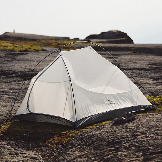 Палатка Naturehike Cloud Up Pro 1 Light Gray Red - Фото 2 большая