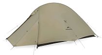 Палатка Naturehike Cloud Up Pro 1 Moon Rock Sand