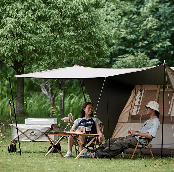 Палатка Naturehike Village 5.0 Brown - Фото 2 большая