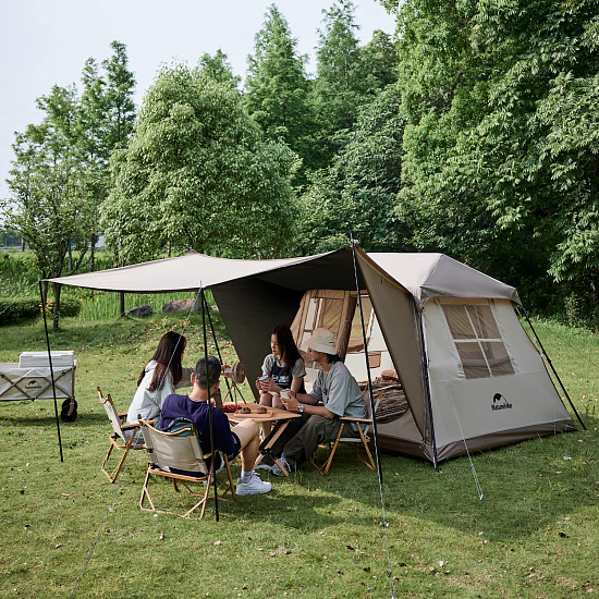 Палатка Naturehike Village 5.0 Brown - Фото 7 большая