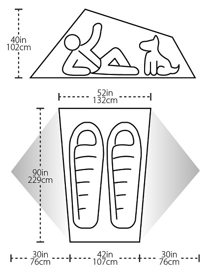 Палатка Big Agnes Copper Spur 2 Platinum - Фото 2 большая