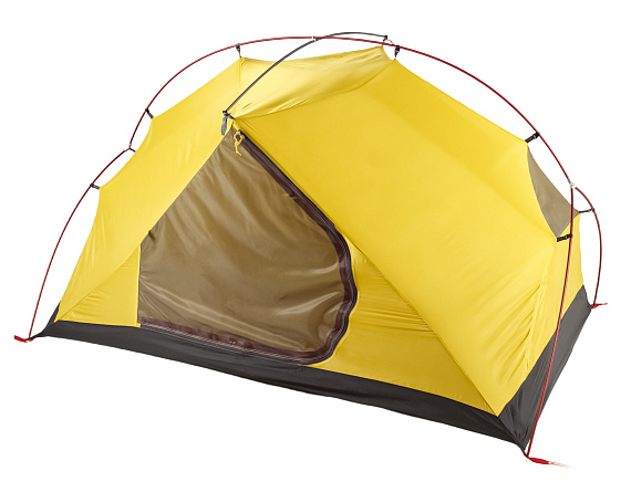 Палатка Normal Эльбрус 2 Si PU Жёлтый - Фото 3 большая