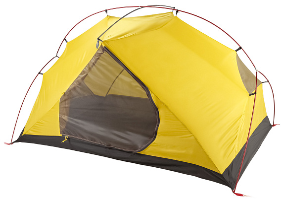 Палатка Normal Эльбрус 2 Si PU Жёлтый - Фото 4 большая