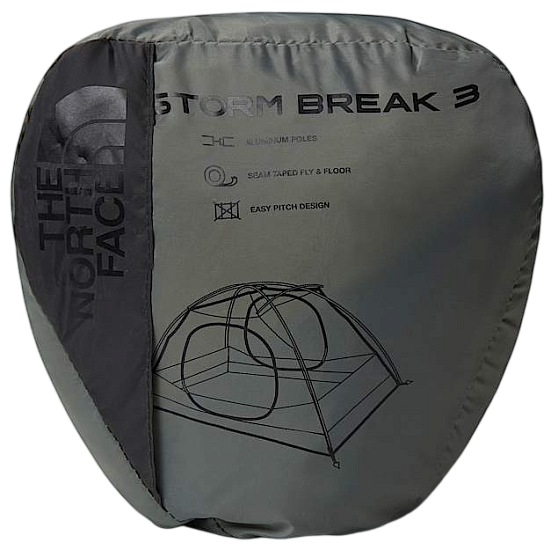 Палатка The North Face Stormbreak 3 Agave Green/Asphalt Grey - Фото 15 большая