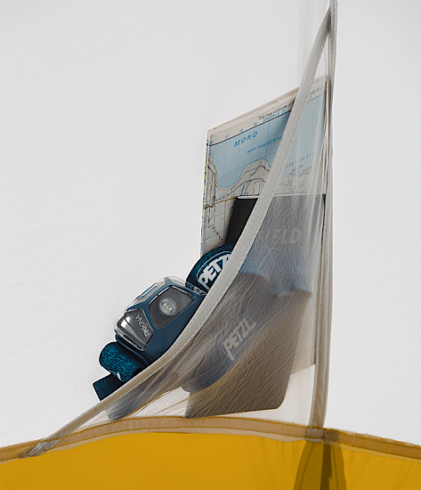 Палатка The North Face Trail Lite 2 Khaki Stone/Arrowwood Yellow - Фото 3 большая