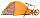 Палатка Naturehike Cycling Ultralight 2 20D Orange - Фото 4 малая
