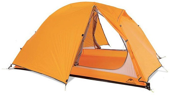 Палатка Naturehike Cycling Ultralight 2 20D Orange - Фото 6 большая