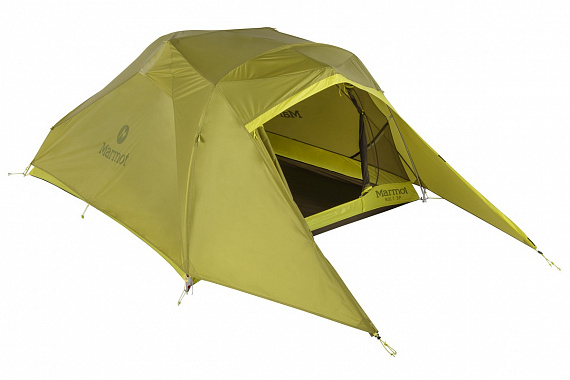 Палатка Marmot Bolt UL 3P Dark Citron/Citronelle - Фото 2 большая