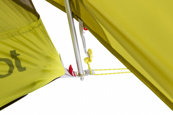 Палатка Marmot Bolt UL 3P Dark Citron/Citronelle - Фото 10 большая