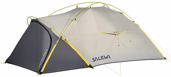 Палатка Salewa Litetrek Pro III Lightgrey/Mango - Фото 1 большая