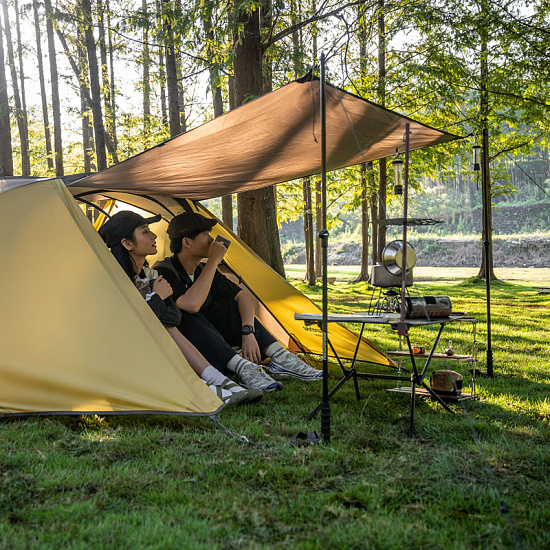 Палатка Naturehike Butterfly Yellow/Brown - Фото 7 большая