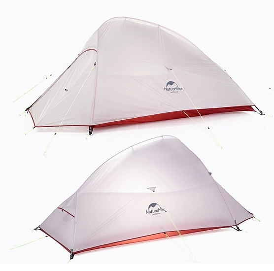 Палатка Naturehike Cloud Up 2 NV Gray - Фото 3 большая