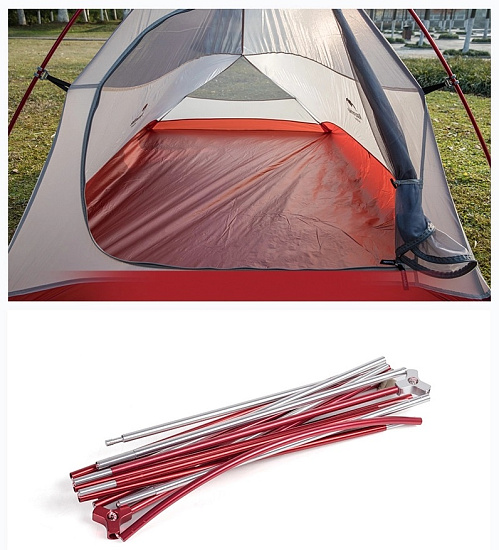 Палатка Naturehike Cloud Up 2 NV Gray - Фото 5 большая