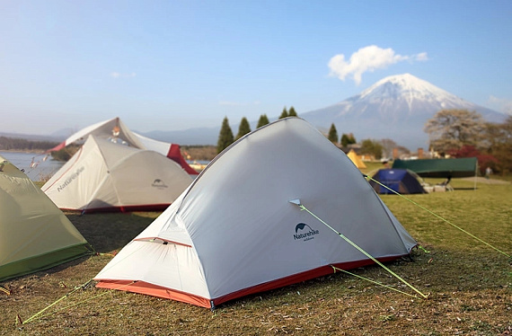 Палатка Naturehike Cloud Up 2 NV Gray - Фото 14 большая